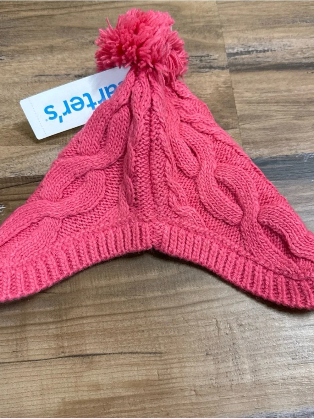 Carter's Pink Pom Beanie for Kids